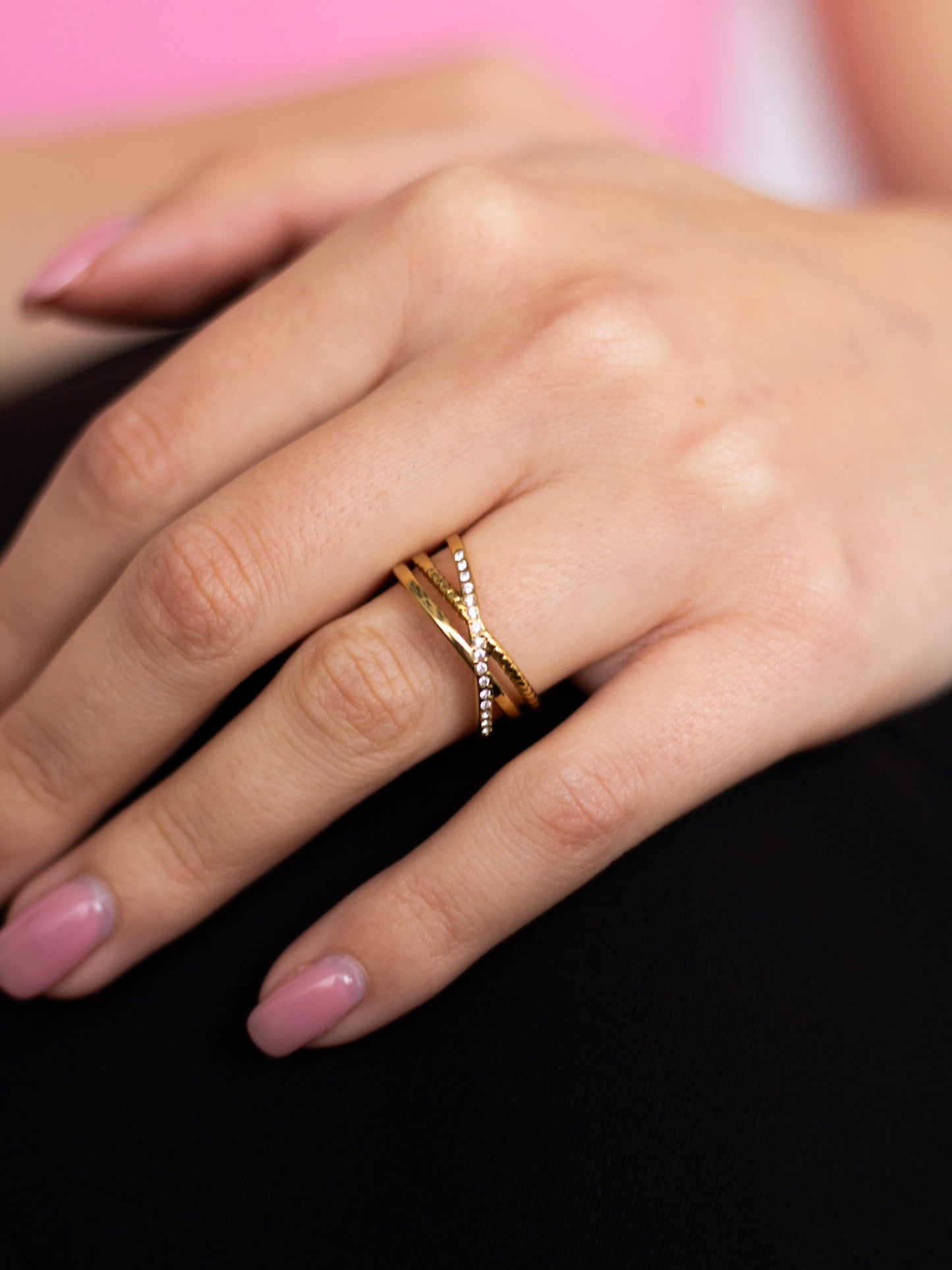 Anel Amelie | Dourado