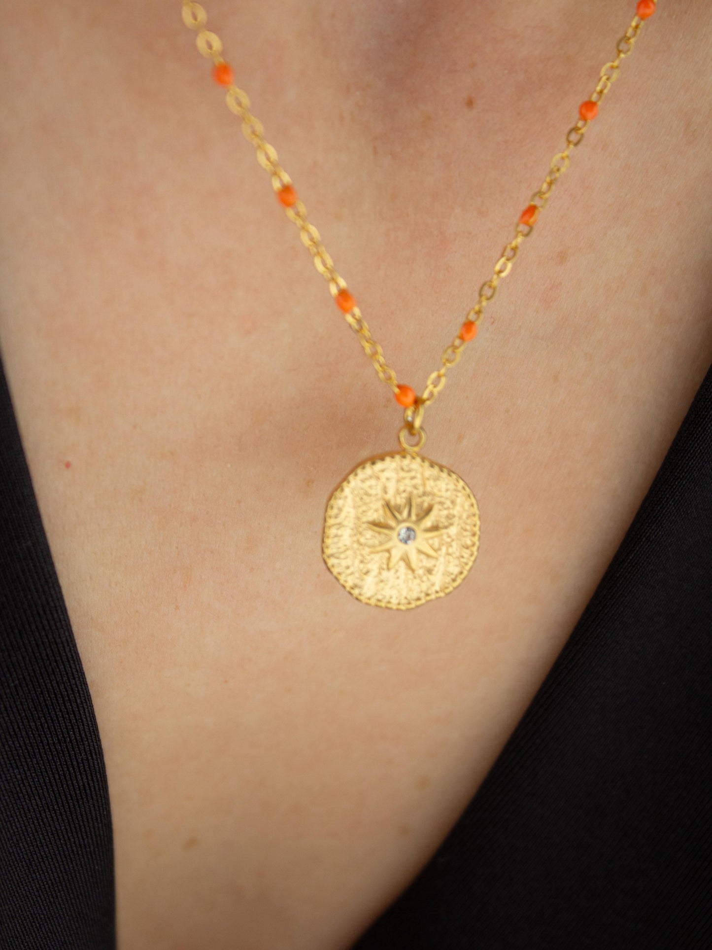 Colar Íris | Orange