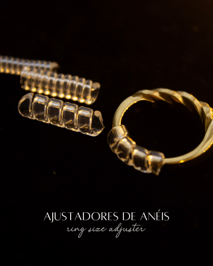 Ajustadores de Anéis em Silicone