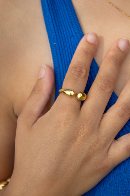Anel Arc | Dourado