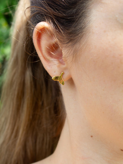Brincos Golden Tail