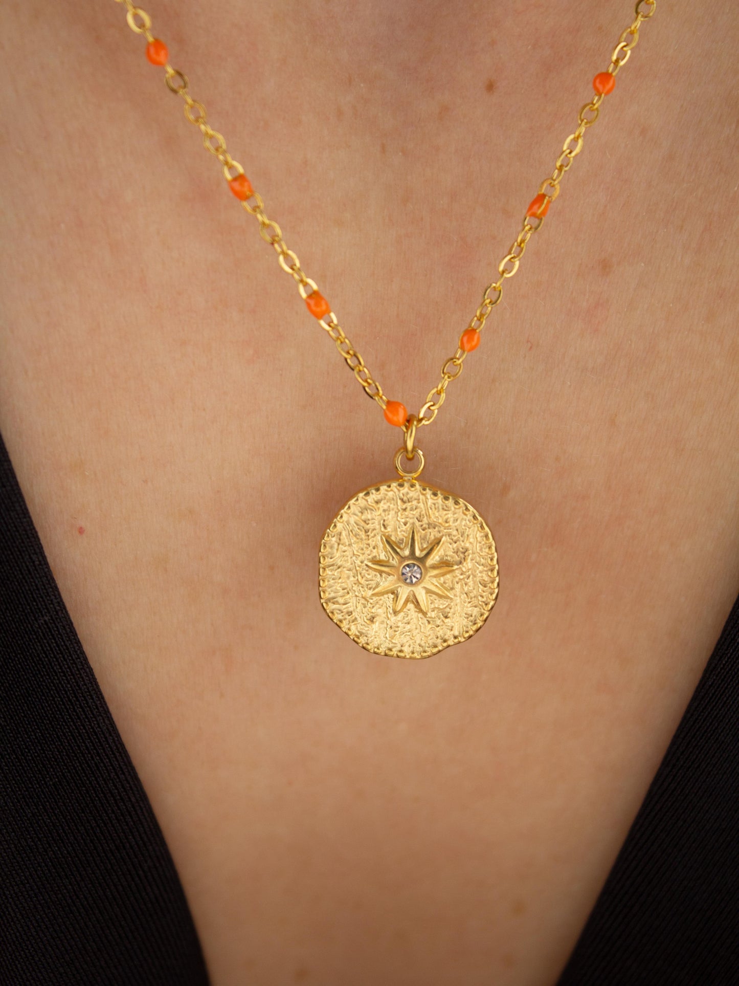 Colar Íris | Orange