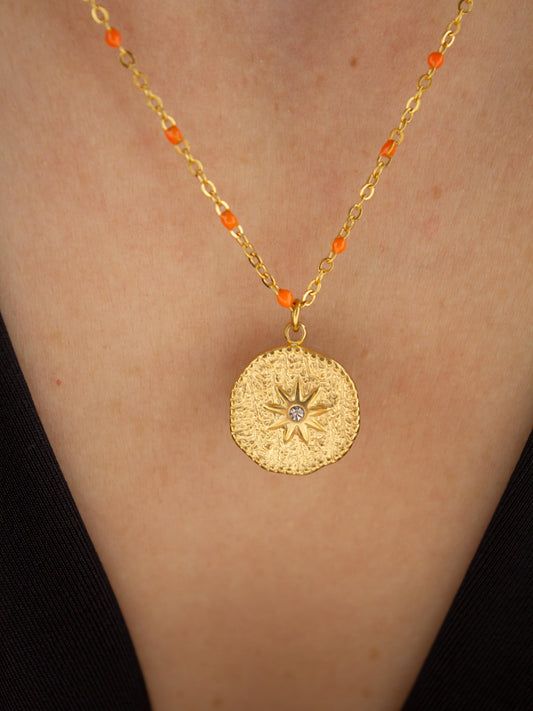 Colar Íris | Orange