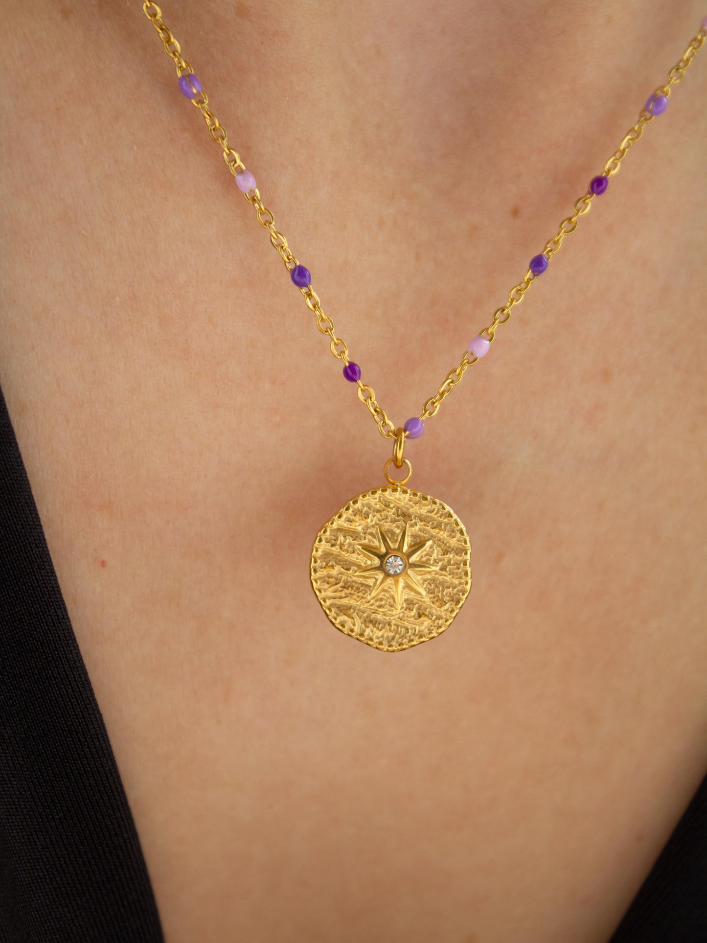 Colar Íris | Purple Mix