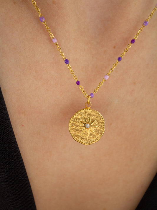 Colar Íris | Purple Mix