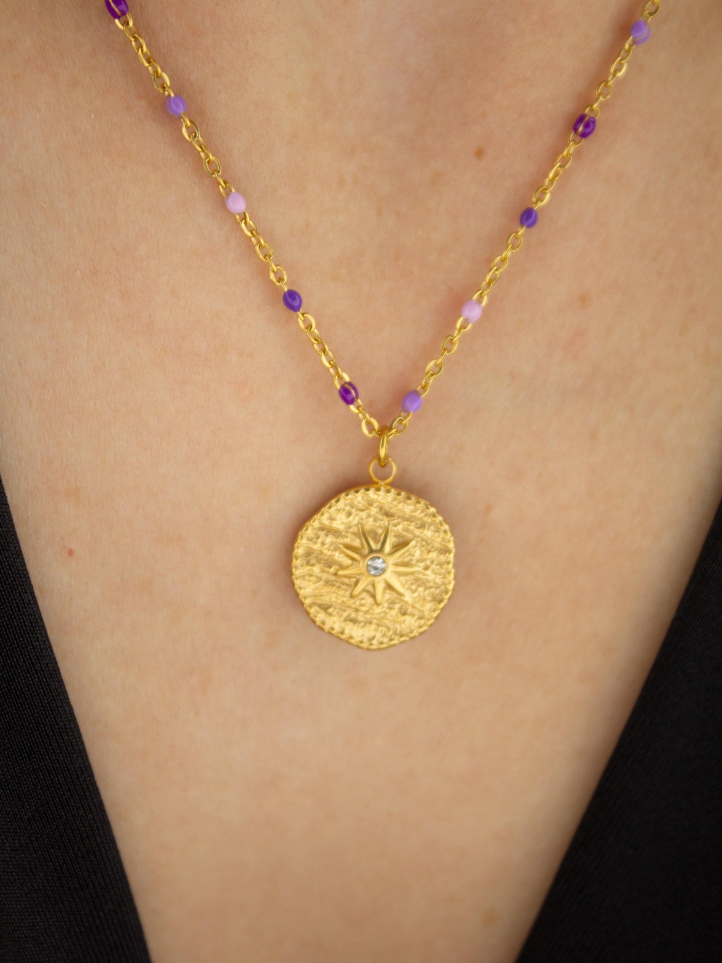 Colar Íris | Purple Mix