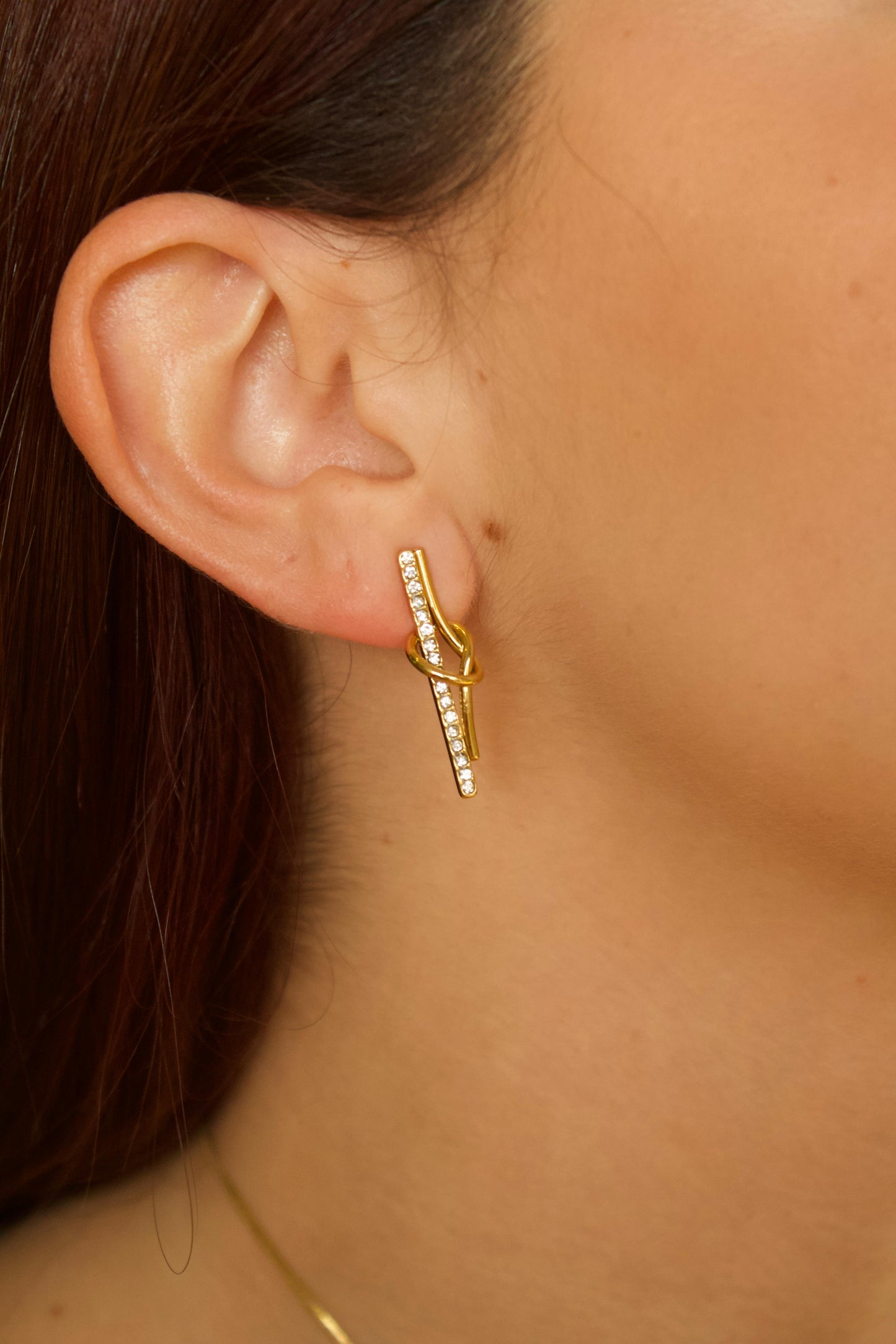 Brincos Embrace the Sparkle