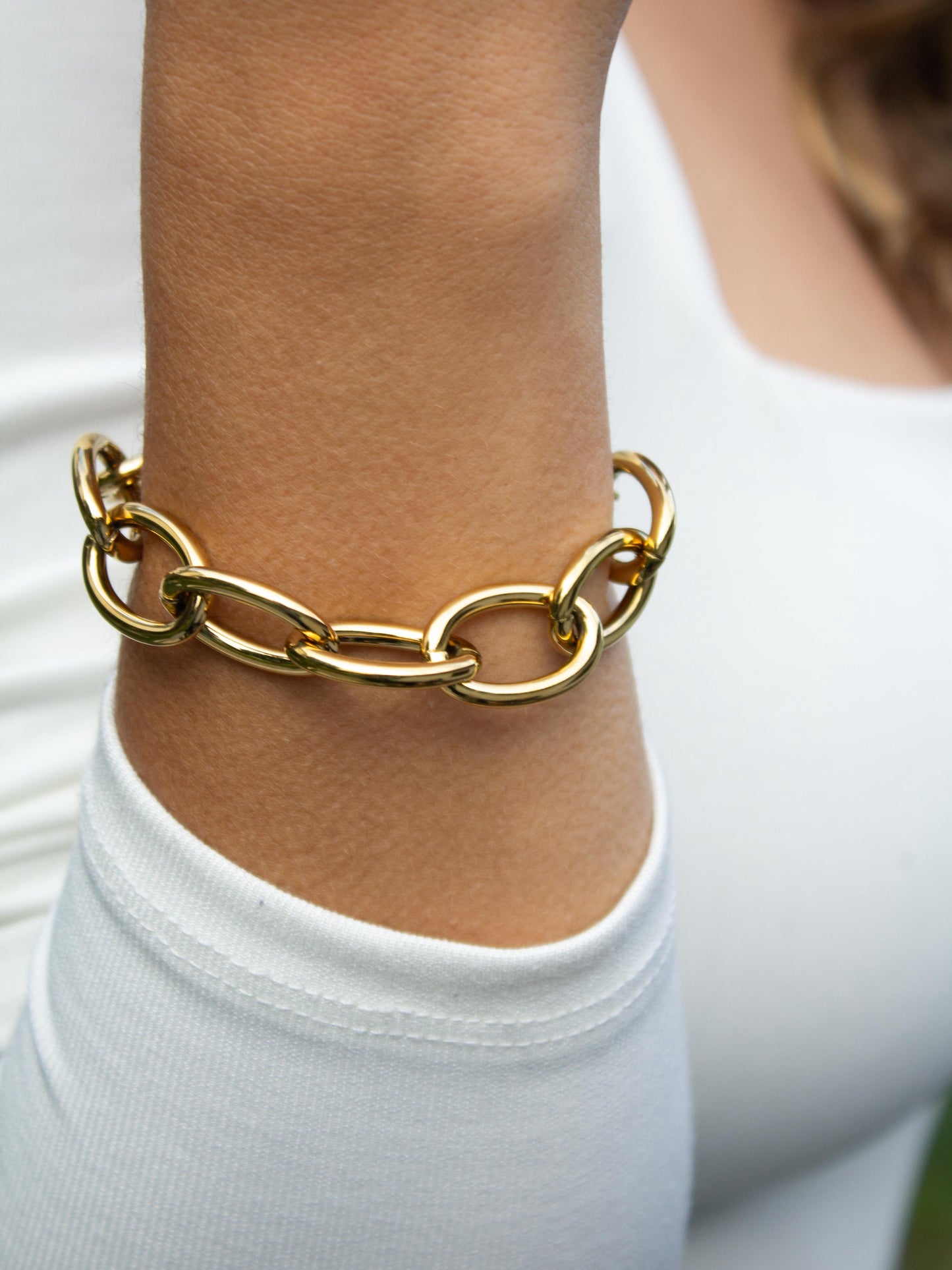 Pulseira Golden Link