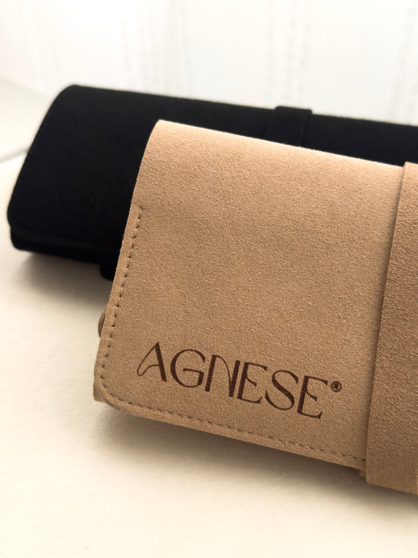 Porta-Jóias Compacto Agnese | Camel