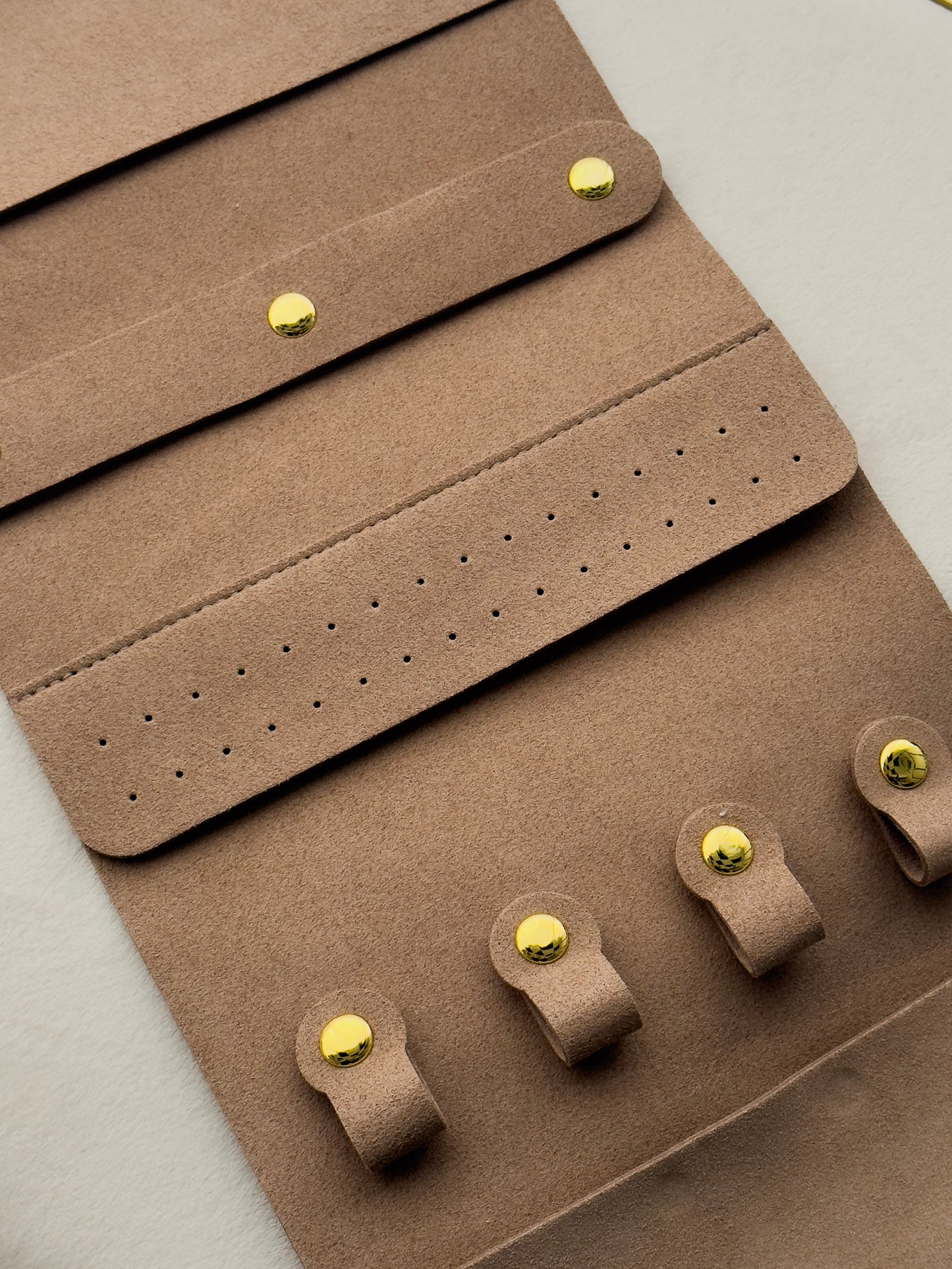 Porta-Jóias Compacto Agnese | Camel