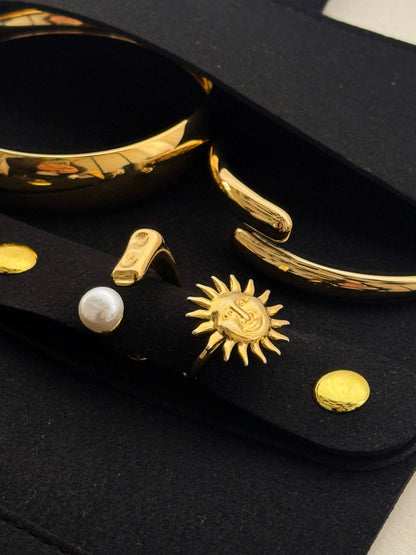 Porta-Jóias Compacto Agnese | Preto