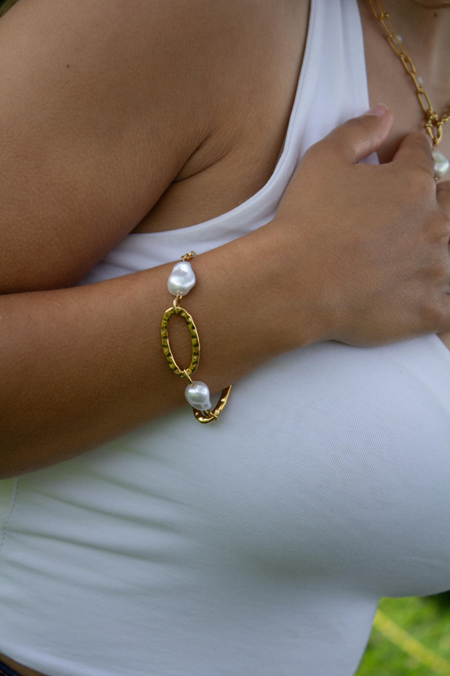 Pulseira Haloa Pearls