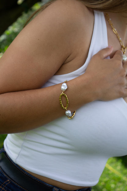 Pulseira Haloa Pearls