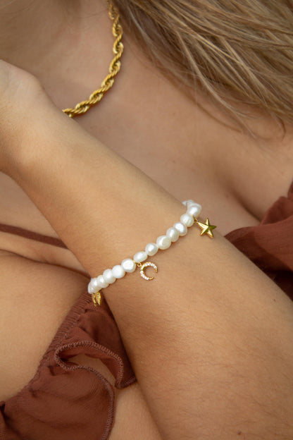 Pulseira Pearls in the Sky